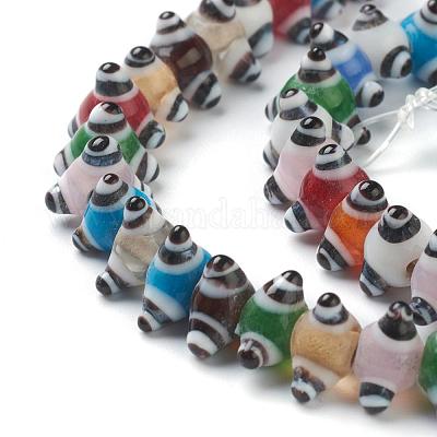 Fait main perles au chalumeau cahoteuses&nbsp;LAMP-G142-07A-1