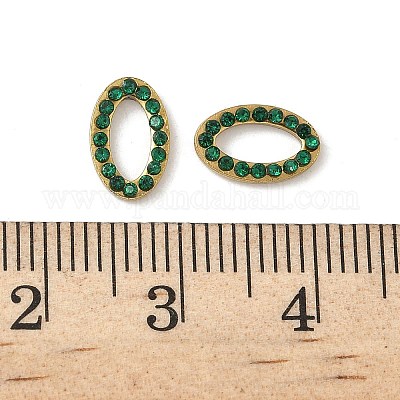 Кабошоны из стразов из нержавеющей стали 304 STAS-A057-04G-C02-1