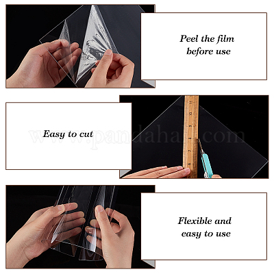 Пластиковые листы пвх DIY-WH0028-45B-1