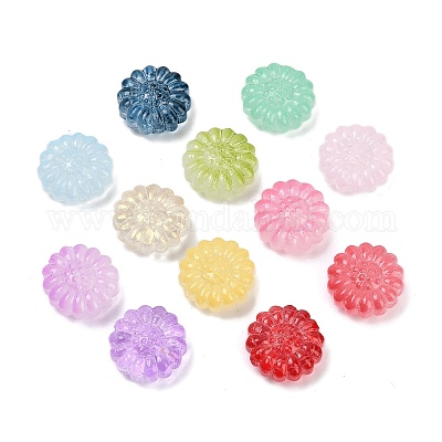 Прозрачные стеклянные бусины DGLA-E004-05A-1