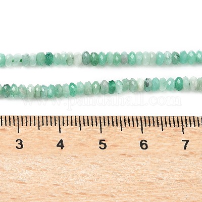 Natürliche Smaragdperlenstränge&nbsp;G-K376-E03-01-1