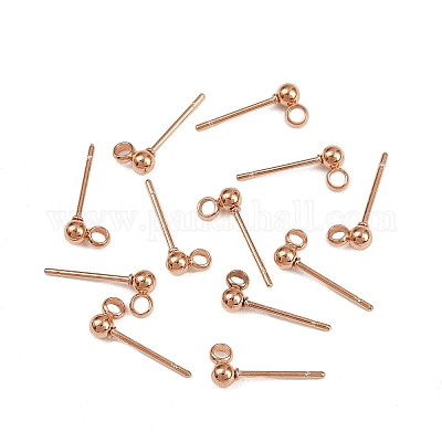 Компоненты сережек из нержавеющей стали марки 304 STAS-F227-18A-RG-1