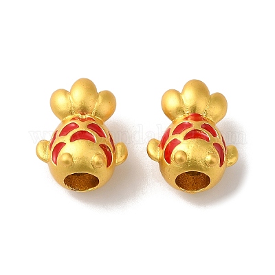 Долговечные латунные бусины KK-K381-10MG-1