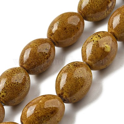 Фарфора ручной работы бисер нитей PORC-B002-02-1