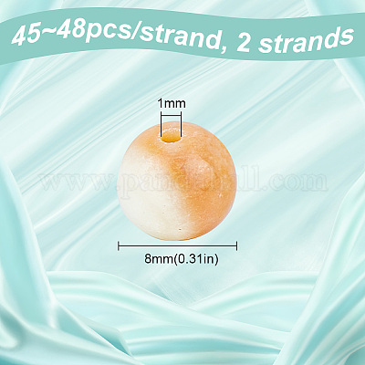 2 нити натуральных цветочных бусин амазонита нити G-DC0001-39-1