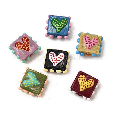 Эмалевые бусины ручной работы в технике лэмпворк LAMP-S079-09-1