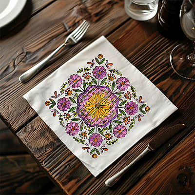 4 лист 11.6x8.2-дюймовых рисунков вышивки палочками и стежками DIY-WH0455-193-1