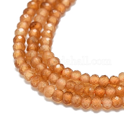 Гранат природный бисер нитей&nbsp;G-G106-A38-01-1