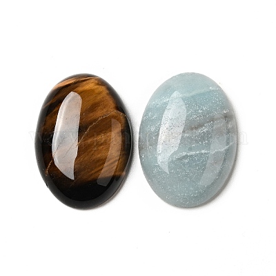 Кабошоны из камня G-G529-18x25mm-M2-1