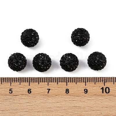 Чешские стеклянные бусы стразы RB-E482-10mm-280-1