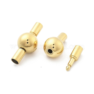 Ионное покрытие (IP) 304 нержавеющая сталь европейские застежки STAS-Z115-04G-07-1