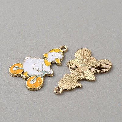 Подвески из эмали и сплава ENAM-CJC0015-15C-1