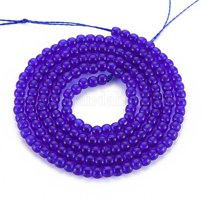 Стеклянные бусины GLAA-N041-008G-1