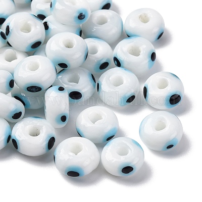 Ручной зло бусины глаз&nbsp;LAMP-F021-01-09-1