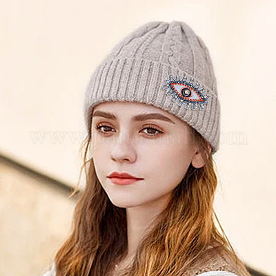 5 шт. ткань с вышитыми аппликациями от сглаза FIND-FG0003-07A-1