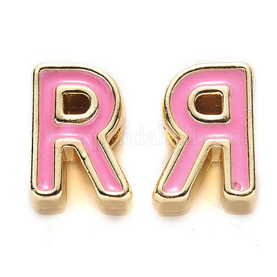 Рейка покрытие сплава эмалевые бусины ENAM-S122-033R-NR-1