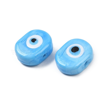 Ручной зло бусины глаз LAMP-G168-02J-1