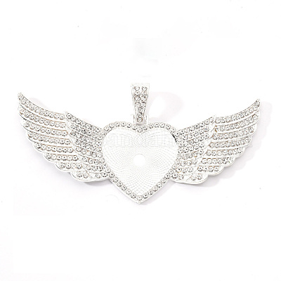 Сеттинги для кулона(кабошонов) X-PALLOY-S107-001S-RS-1