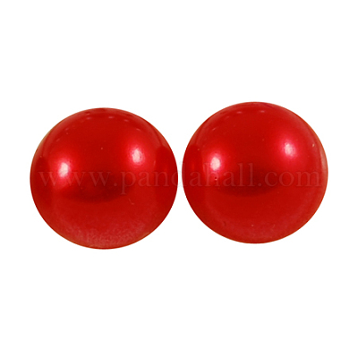 ABS Kunststoffimitation Perle Cabochons&nbsp;SACR-S738-12mm-Z1-1