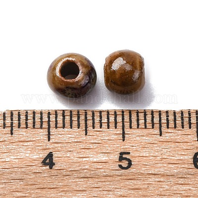 Фарфоровые бусины ручной работы PORC-D300-A22-1