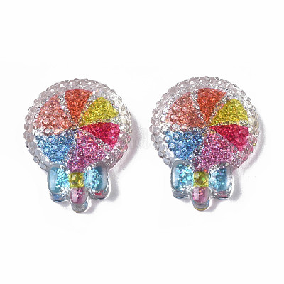 Кабошоны из прозрачной смолы декодируют CRES-N034-13-1