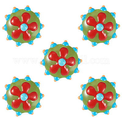 5pcs cuentas de lampwork hechas a mano&nbsp;LAMP-TA0002-29-1