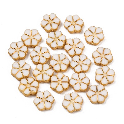 Чешские прессованные стеклянные бусины GLAA-I061-01B-1