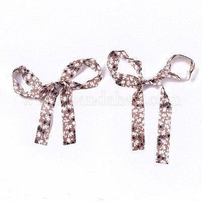 Льняная ткань с большим бантом FIND-R087-07H-1