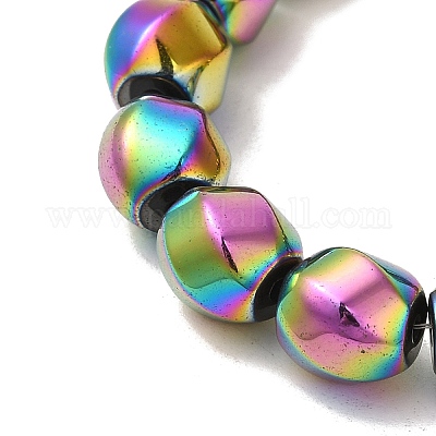 Гальванические немагнитная синтетический гематит бисер пряди G-P518-05D-01-1