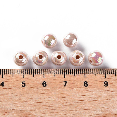 Непрозрачные акриловые бусины MACR-S370-D8mm-34-1