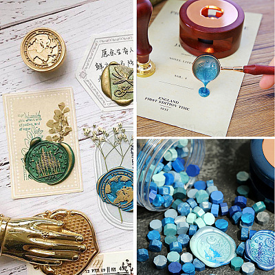 Набор сургучной печати AJEW-WH0208-527-1