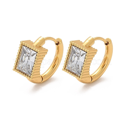 Серьги-кольца из нержавеющей стали 304 EJEW-S253-02E-G-1