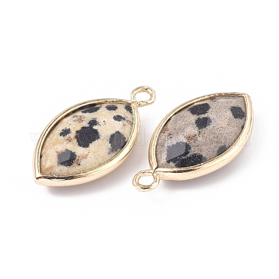Природные яшмы далматин подвески G-L514-023H-1