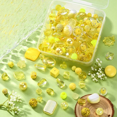 100g акриловые бусины&nbsp;SACR-YW0001-41B-1