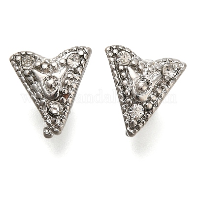 Экологичное вакуумное покрытие PVD и долговечная латунь с покрытием и держателями из страз KK-S402-05P-NR-1