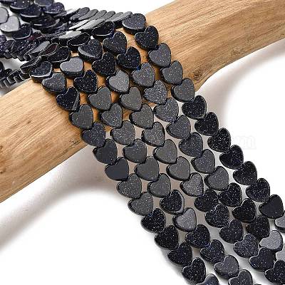 Синтетический синий авантюрин бисер нитей G-A272-A01-A01-13A-1