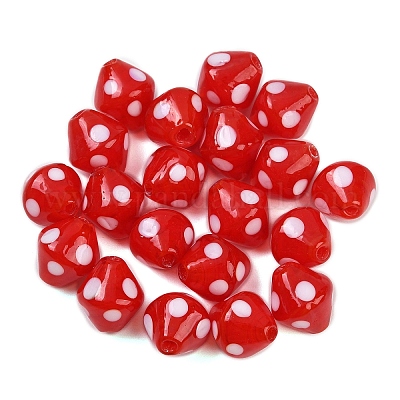 Бусины лэмпворк  LAMP-H069-02D-1