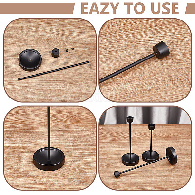 Железный подсвечник AJEW-WH0604-58-1