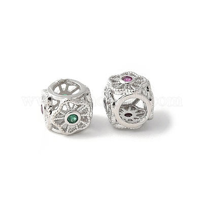 Латунные микропаве с кубическим цирконием KK-U067-01P-1