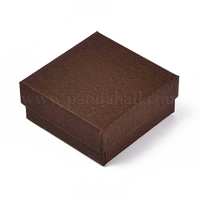 Квадратная картонная коробка для ожерелья CBOX-Q038-02-01A-1