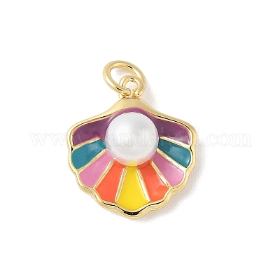 Латунь эмаль подвески KK-B148-03G-01-1