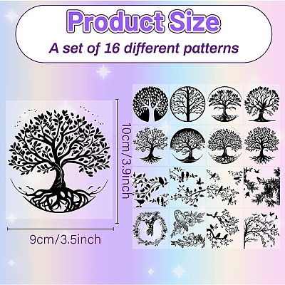 Пленка для ламп из ПВХ для поделок DIY-WH0512-003-1