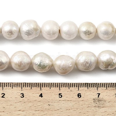 Натуральные бусины из жемчуга эдисон нити PEAR-B004-01A-01A-1