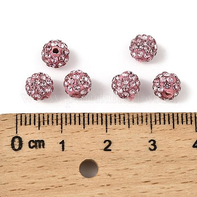 Бусины со стразами RB-H284-6MM-223-1