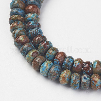 Природные хризоколлу шарик нити G-G968-B03-1