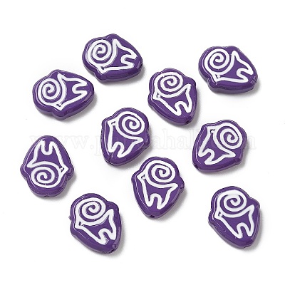 Бусины лэмпворк  LAMP-D003-04E-1