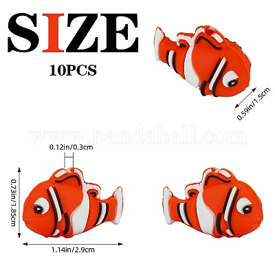 Силиконовые бусины&nbsp;SIL-SZ0003-23A-1