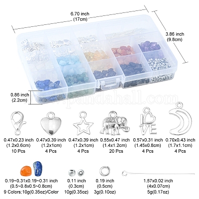 Набор для поиска поделок для изготовления ювелирных изделий DIY-FS0004-05-1