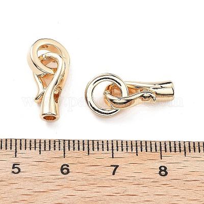 Латунь раз по сравнению с застежками KK-G523-08G-1