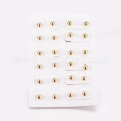 Orecchini in ottone&nbsp;EJEW-E213-D-11G-1